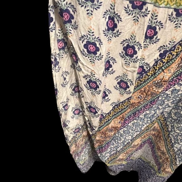 Live 4 Truth boho high side slit skirt with drawstring waist size XL - Picture 6 of 9